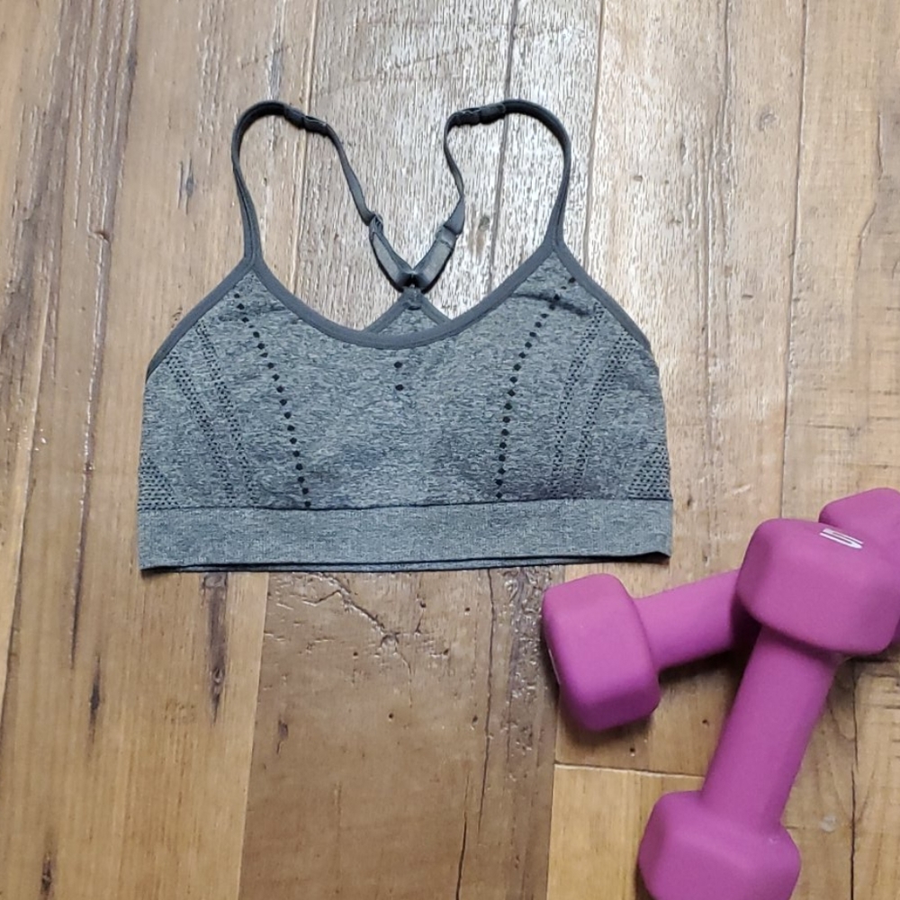 EUC Grey yoga bralette